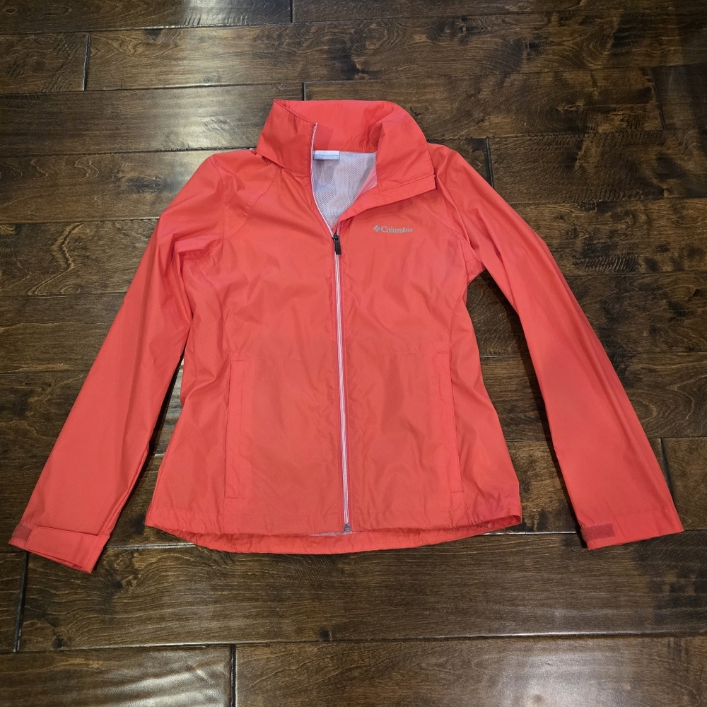 NWOT Columbia Switchback II Jacket Size M Bright Red Coral (Red Camellia)